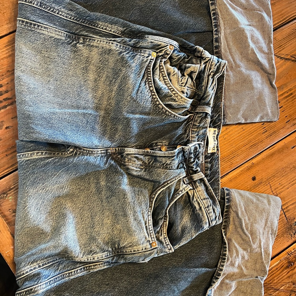 Free People final countdown low rise cuffed boyfriend jeans size 26 - Picture 4 of 11